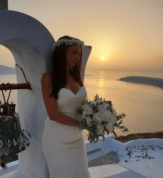 Hochzeit auf Santorin