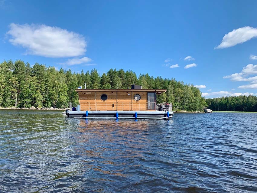 Hausboot-Urlaub in Finnland