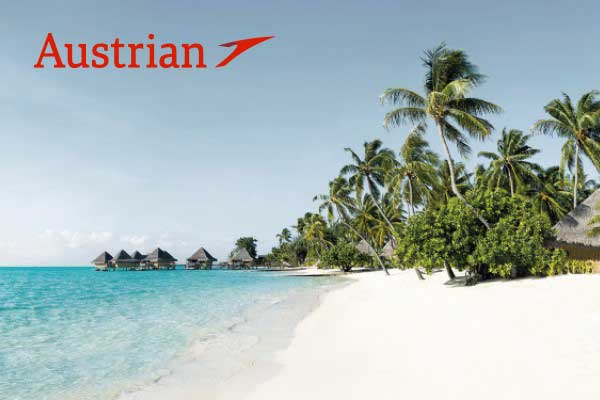 Mit Austrian Airlines ins Paradies