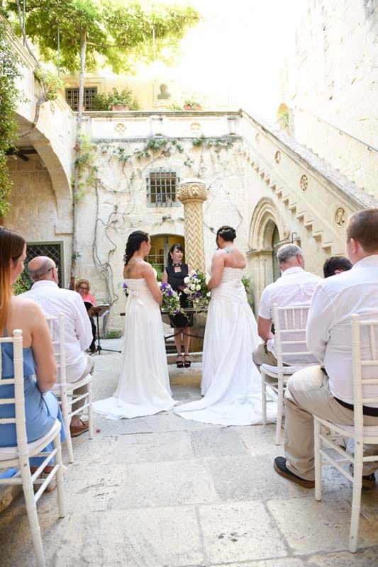 gleichgeschlechtliche Hochzeit auf Malta