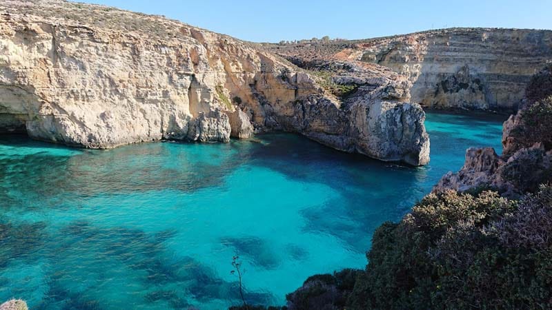 Traumstrand auf Malta